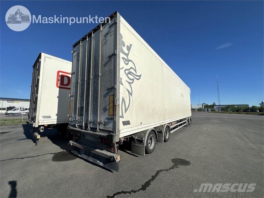 NTM Täckt Släpvagn Прицепы-фургоны
