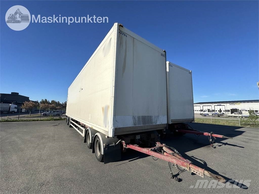 NTM Täckt Släpvagn Прицепы-фургоны