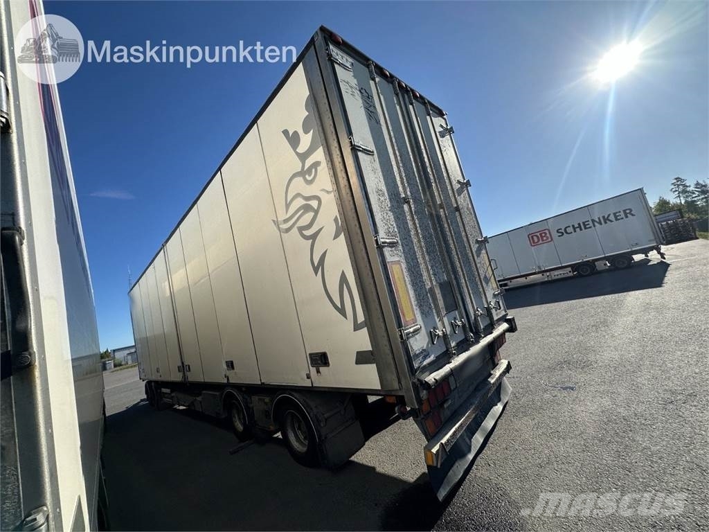 NTM Täckt Släpvagn Прицепы-фургоны