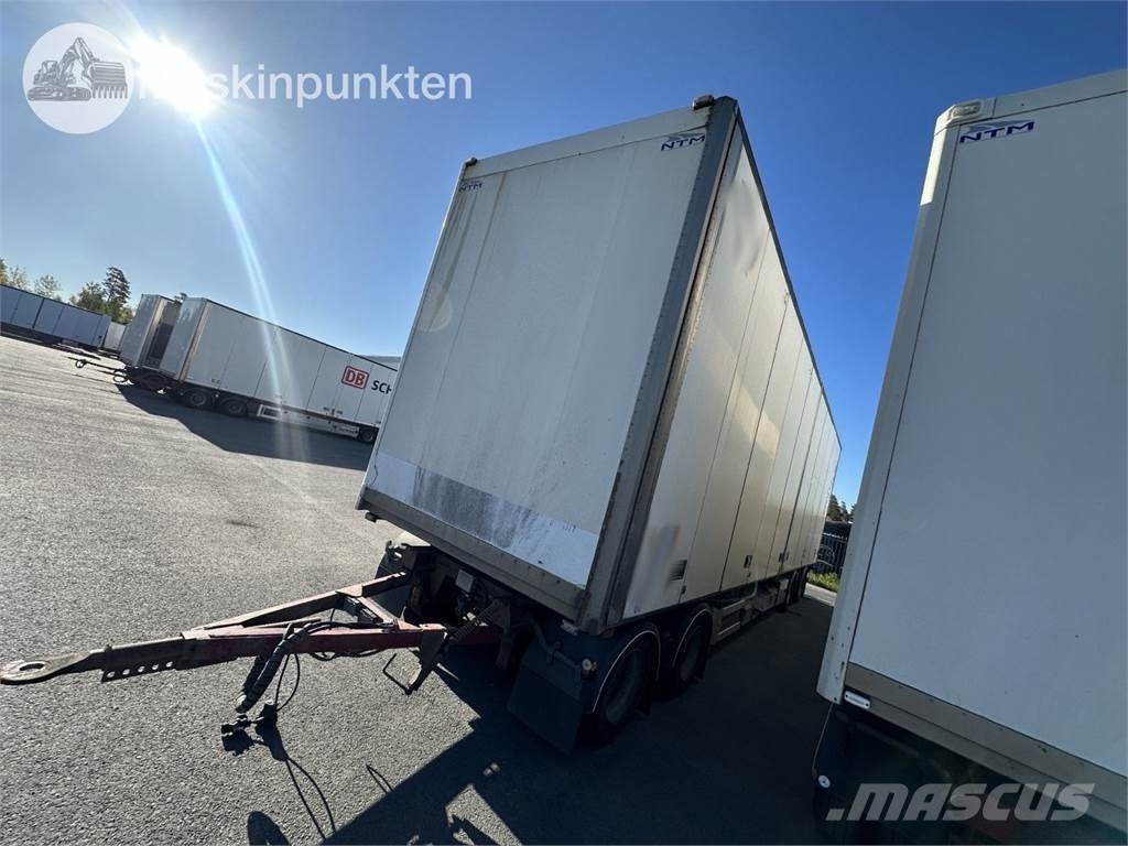 NTM Täckt Släpvagn Прицепы-фургоны