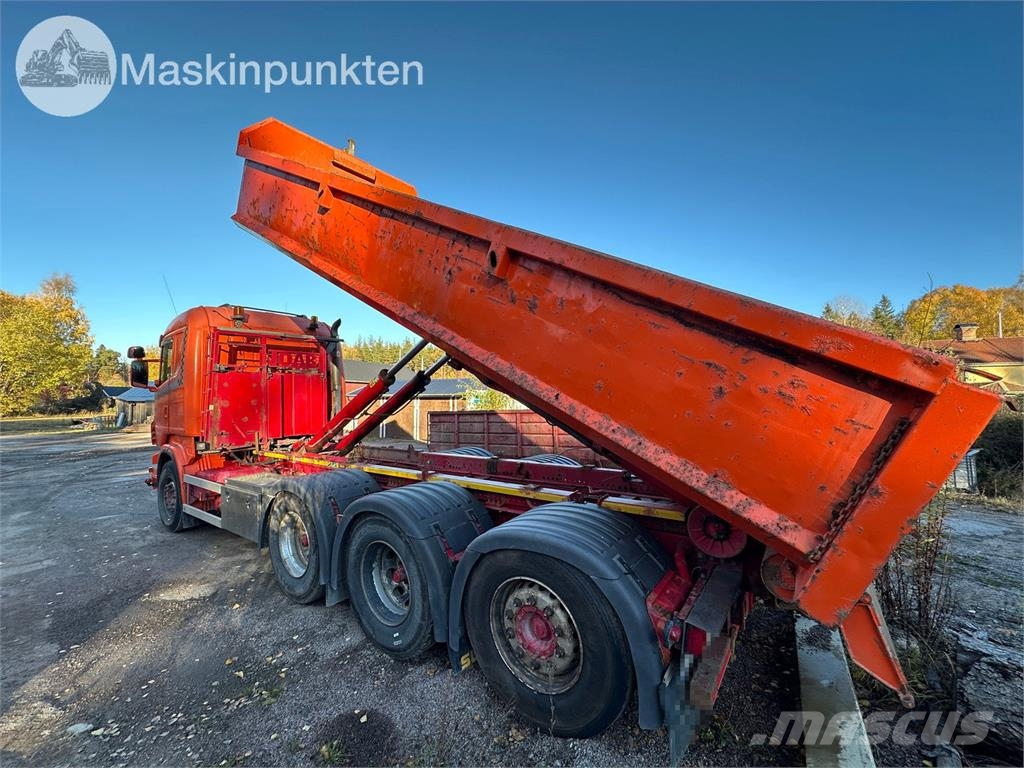 Scania R480LB8X4*4HSA Rol kiper kamioni s kukama za dizanje
