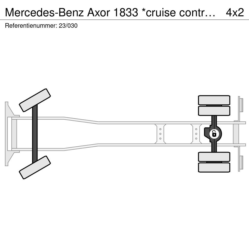 Mercedes-Benz Axor 1833 *cruise control*bluetooth*airconditionin Грузовики-Мультилифты