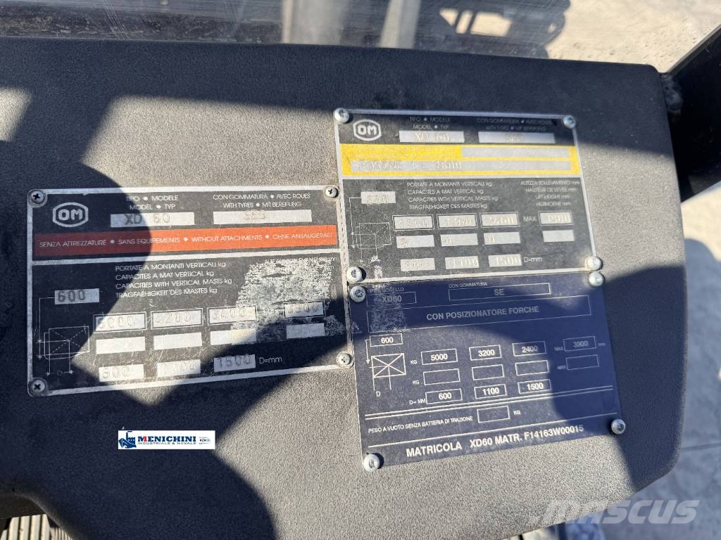 OM XD60 Diesel forklifts