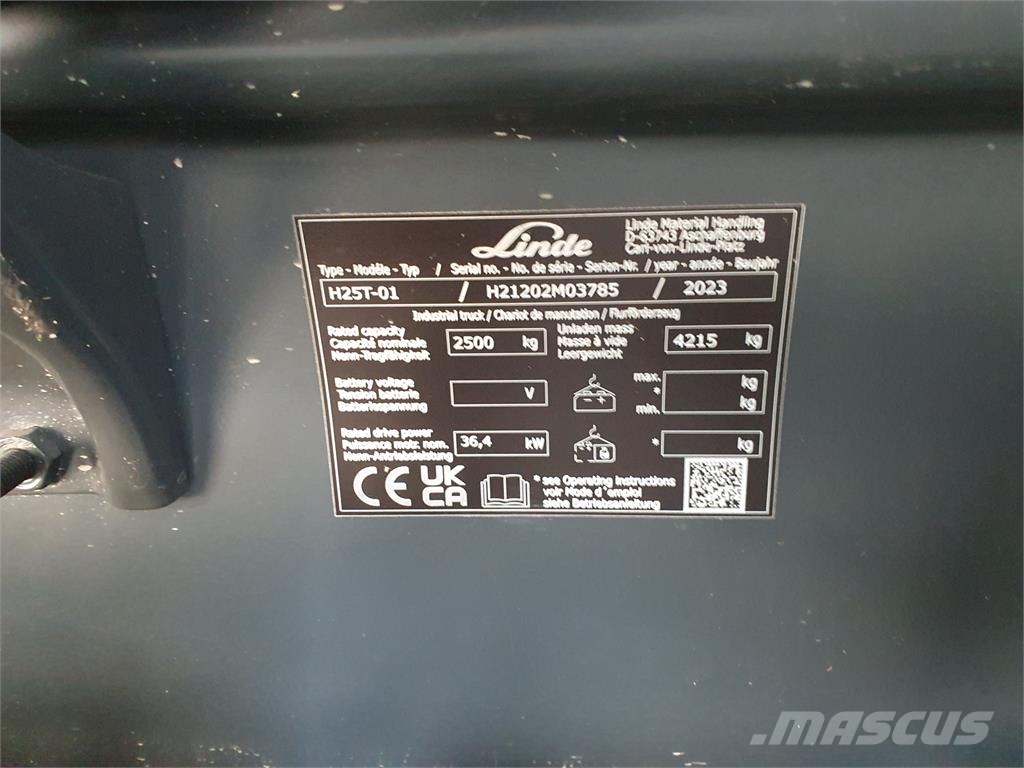 Linde H25T Camiones LPG
