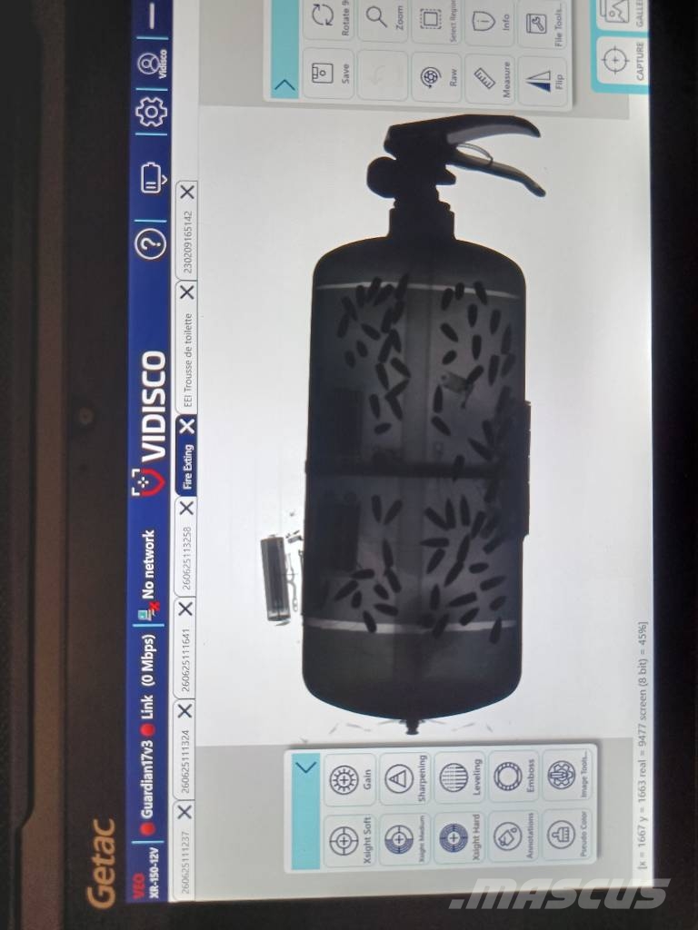 Complete Tactical Vidisco Rev C DR System Golden E Instrumenti, merilna in avtomatizacijska oprema