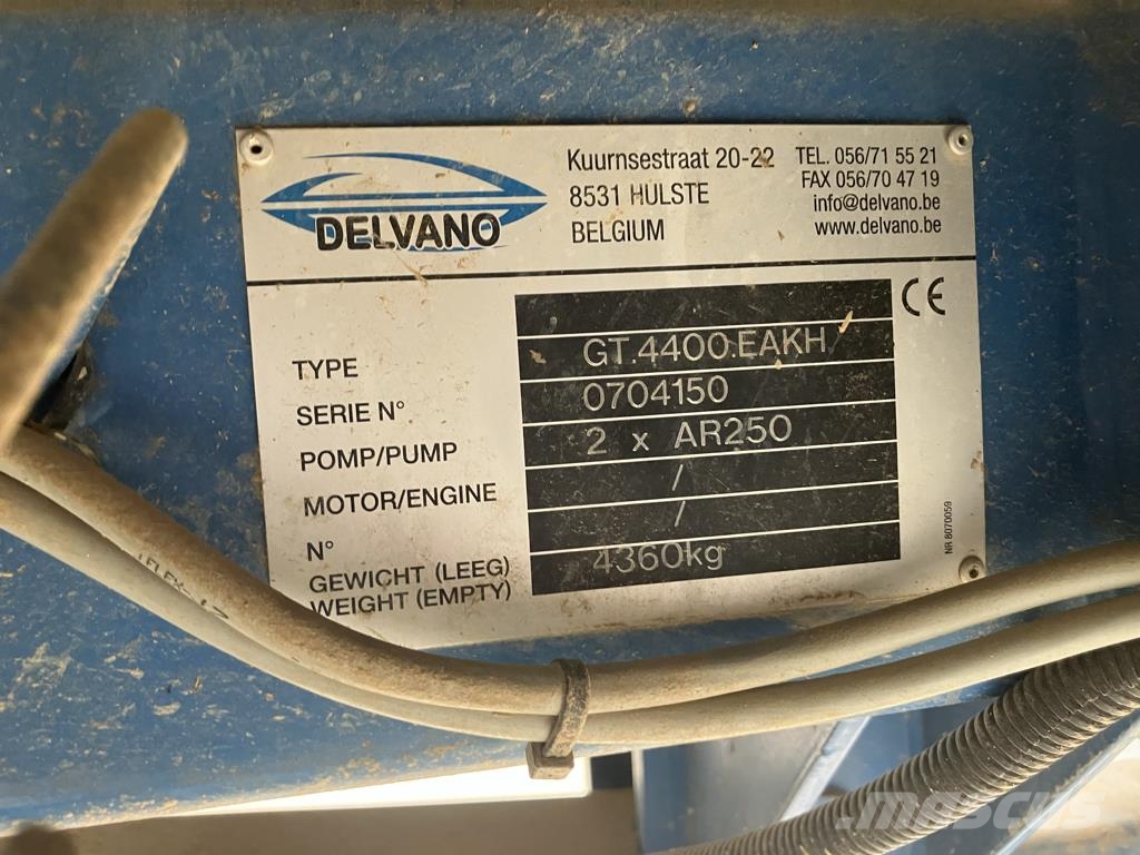 Delvano GT 4400 Prikabinami purkštuvai