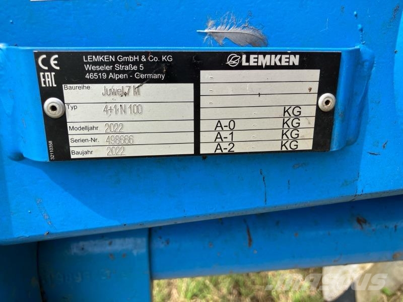 Lemken Juwel 7 M 4+1 N 100 Pflüge