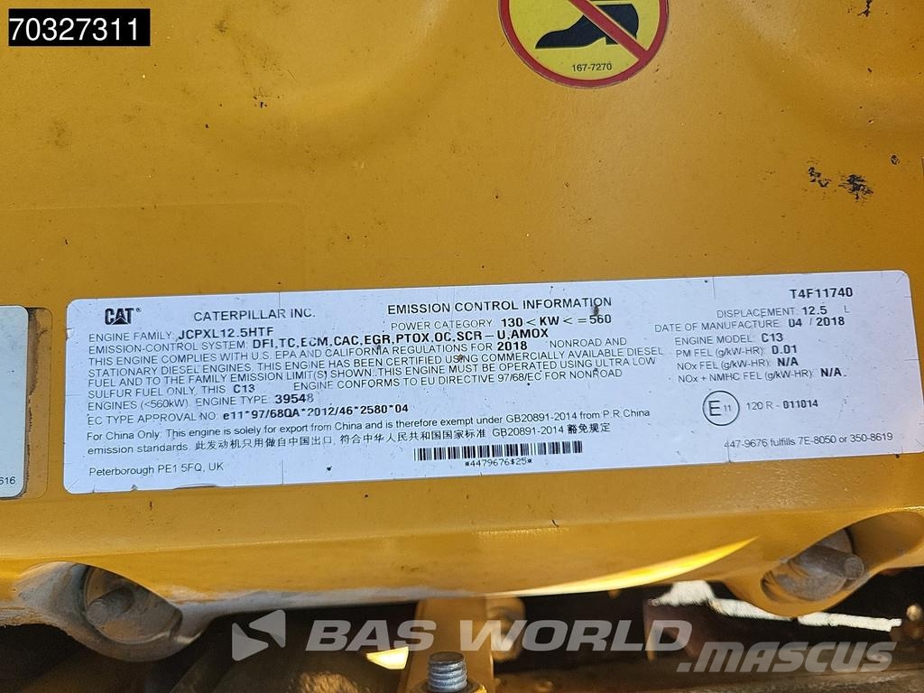 CAT 352 F XE Roomikekskavaatorid