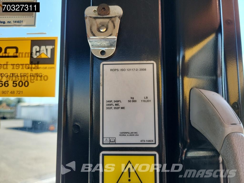 CAT 352 F XE Roomikekskavaatorid