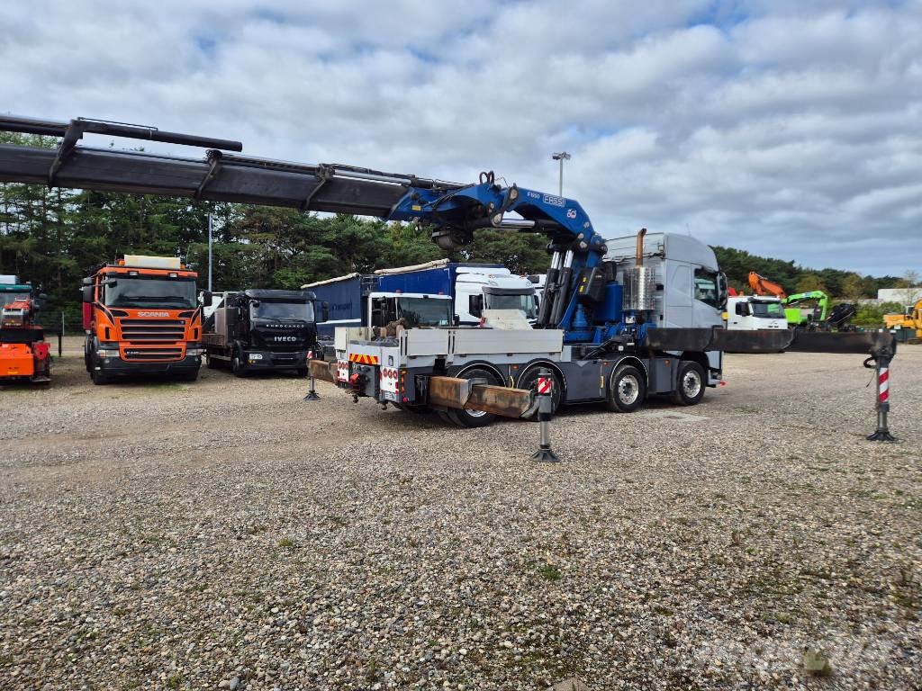 Volvo FH500 8x4 // Fassi 195 // شاحنات الرافعات