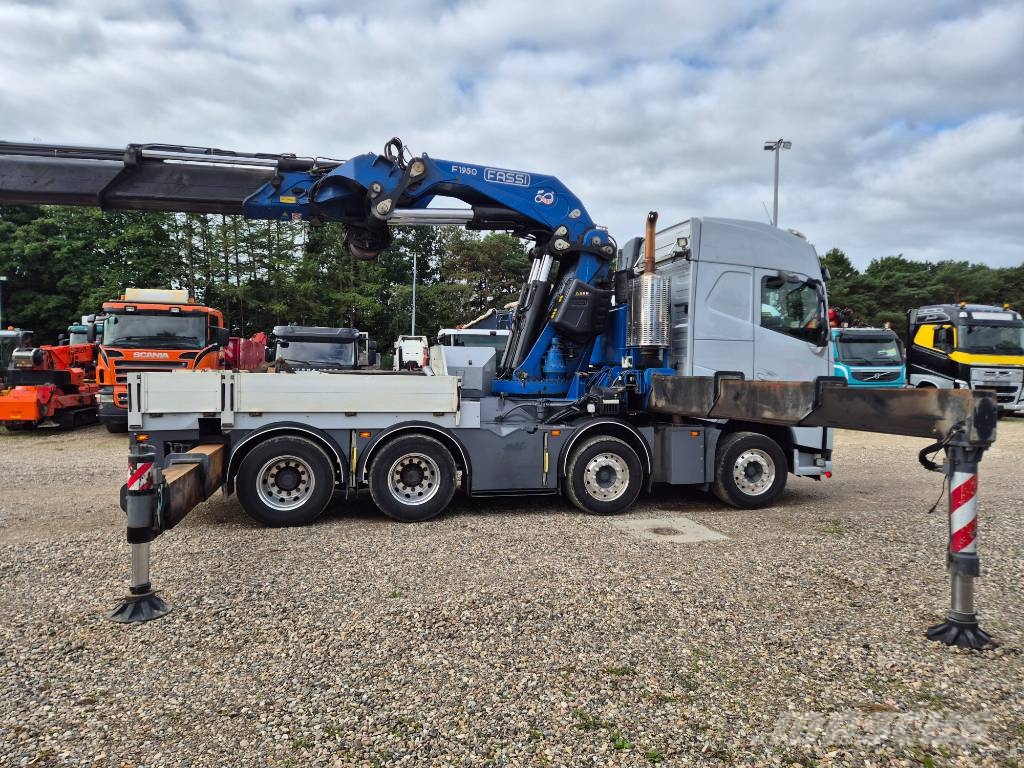 Volvo FH500 8x4 // Fassi 195 // شاحنات الرافعات