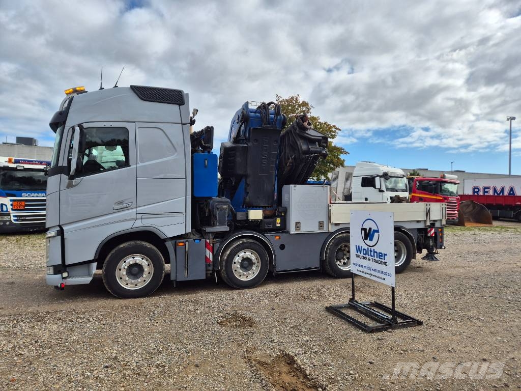 Volvo FH500 8x4 // Fassi 195 // شاحنات الرافعات