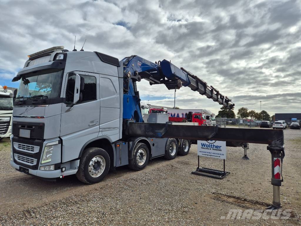 Volvo FH500 8x4 // Fassi 195 // شاحنات الرافعات