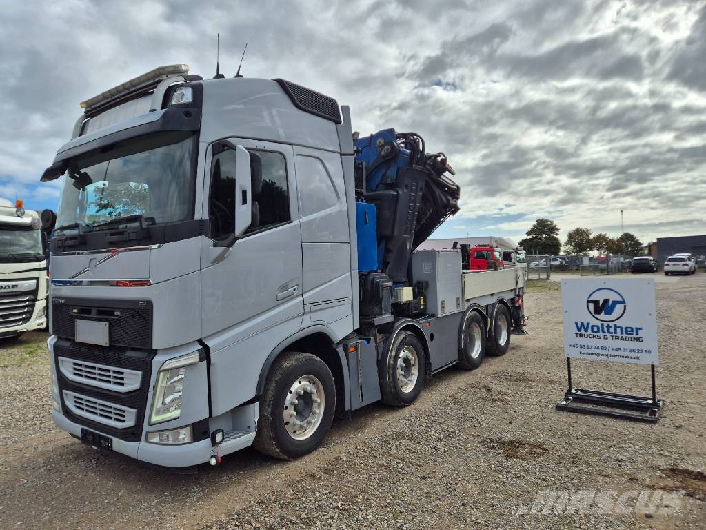 Volvo FH500 8x4 // Fassi 195 // شاحنات الرافعات