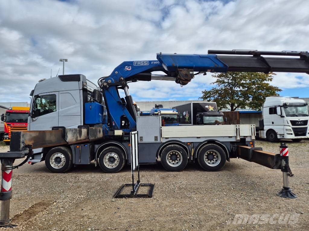 Volvo FH500 8x4 // Fassi 195 // شاحنات الرافعات