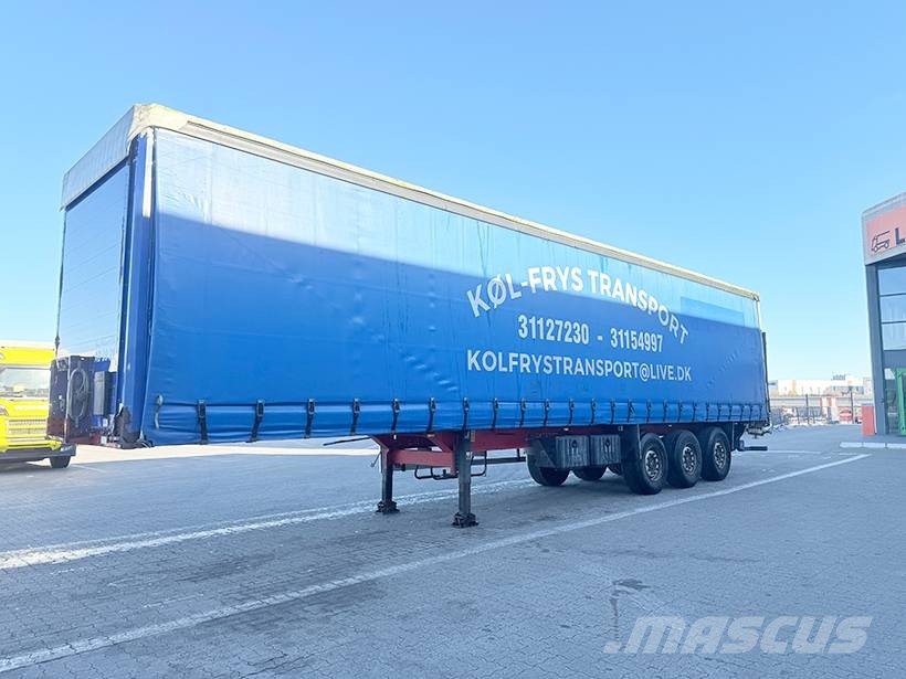 Kel-Berg 3 axle Curtainsider / 3 achs Planenauflieger Semi-trailer med Gardinsider