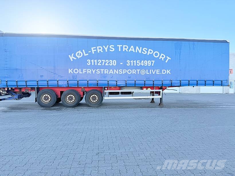 Kel-Berg 3 axle Curtainsider / 3 achs Planenauflieger Semi-trailer med Gardinsider
