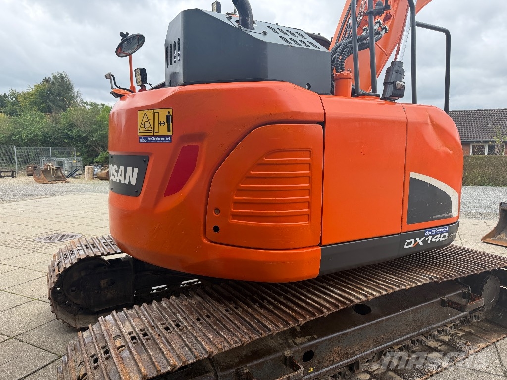 Doosan DX 140 LCR Gravemaskiner på larvebånd