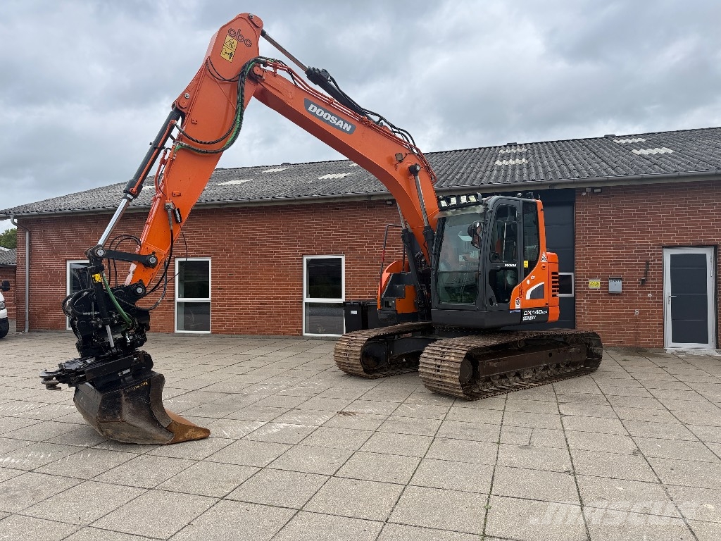 Doosan DX 140 LCR Gravemaskiner på larvebånd