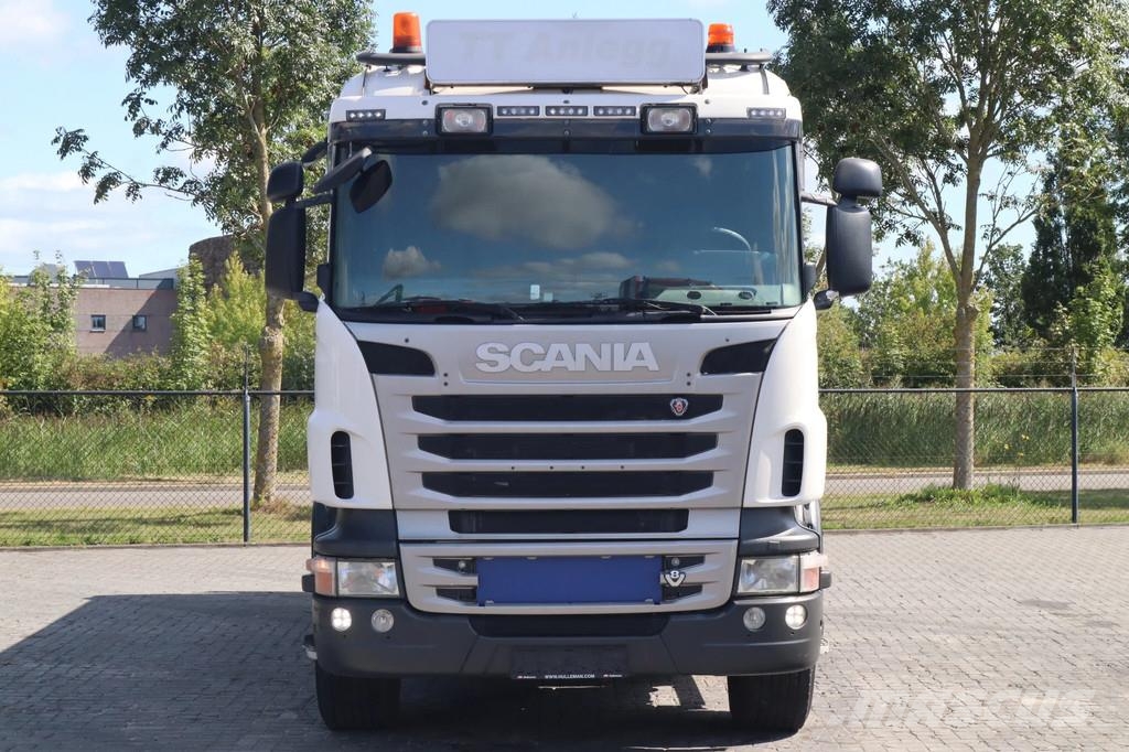Scania R560 V8 EURO 5 6X4 FULL STEEL BIG AXLES RETARDER شاحنات قلابة