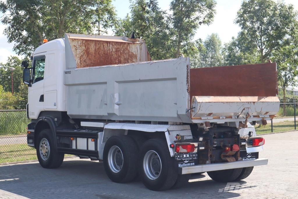 Scania R560 V8 EURO 5 6X4 FULL STEEL BIG AXLES RETARDER شاحنات قلابة