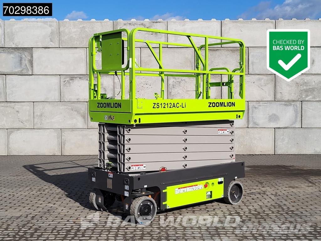 Zoomlion ZS1212AC-Li 12 M - Factory Warranty - CE-Certified Ножничные подъемники