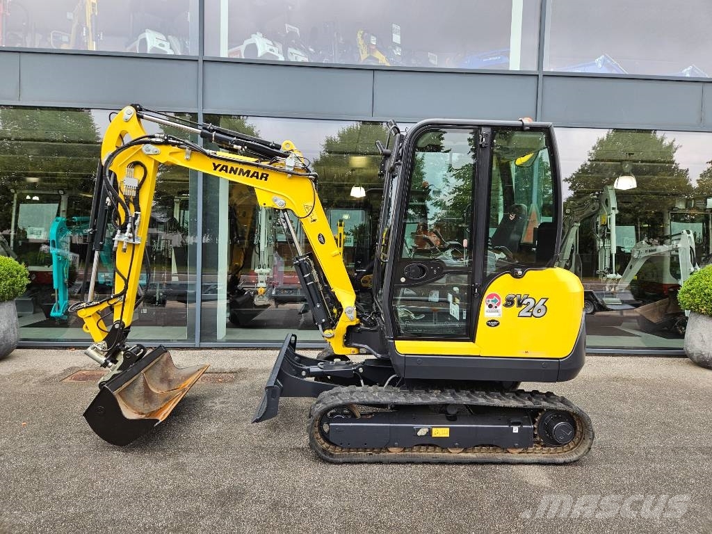 Yanmar SV 26 حفارات صغيرة أقل من 7 طن (حفارات صغيرة)