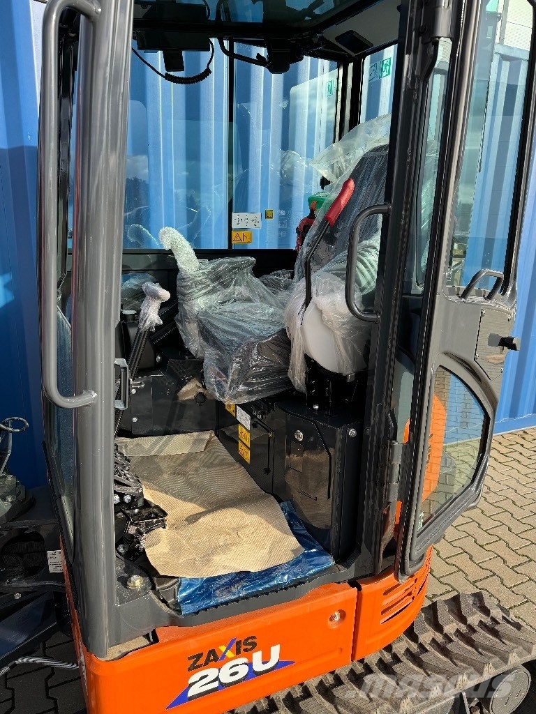 Hitachi ZX 26 U-6 حفارات صغيرة أقل من 7 طن (حفارات صغيرة)
