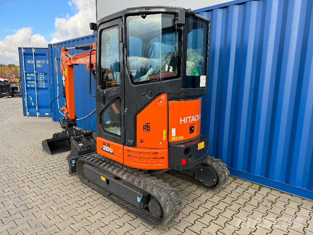 Hitachi ZX 26 U-6 حفارات صغيرة أقل من 7 طن (حفارات صغيرة)