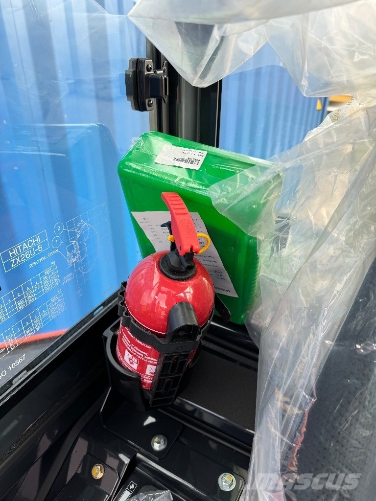 Hitachi ZX 26 U-6 حفارات صغيرة أقل من 7 طن (حفارات صغيرة)