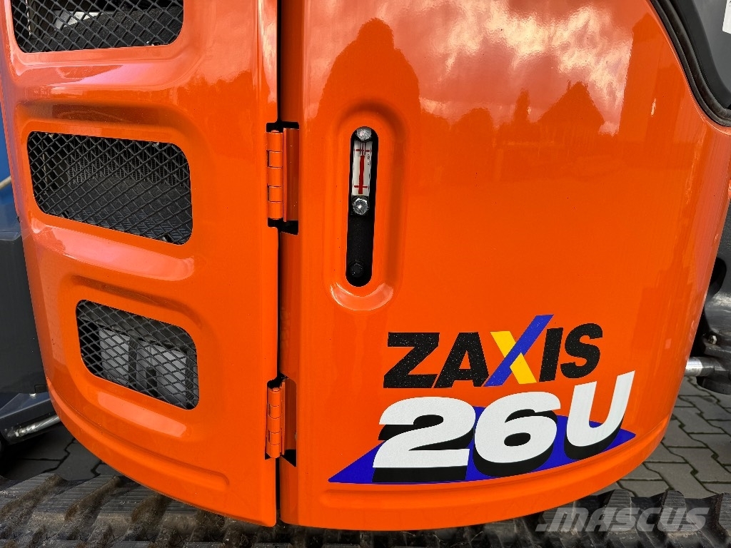 Hitachi ZX 26 U-6 حفارات صغيرة أقل من 7 طن (حفارات صغيرة)