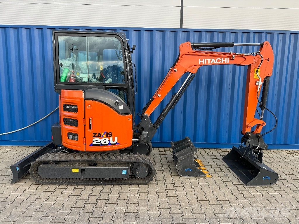 Hitachi ZX 26 U-6 حفارات صغيرة أقل من 7 طن (حفارات صغيرة)