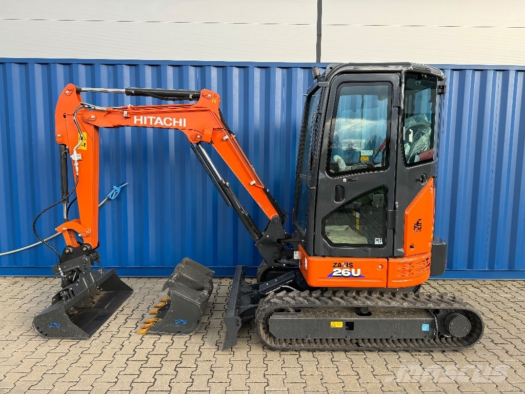 Hitachi ZX 26 U-6 حفارات صغيرة أقل من 7 طن (حفارات صغيرة)