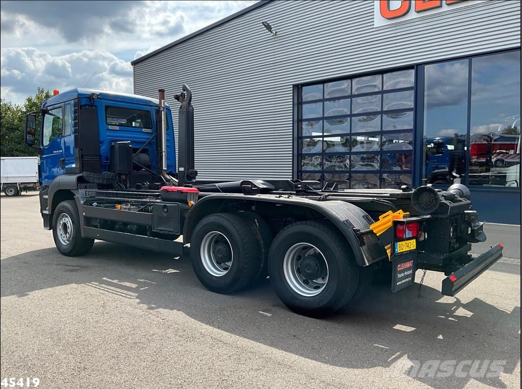 MAN TGS 26.400 6x4 Manual Full Steel Just 327.817 km! Camiones elevadores de gancho