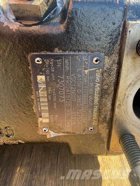 Volvo A 40 D USED HYDRAULIC PUMP Hydraulika