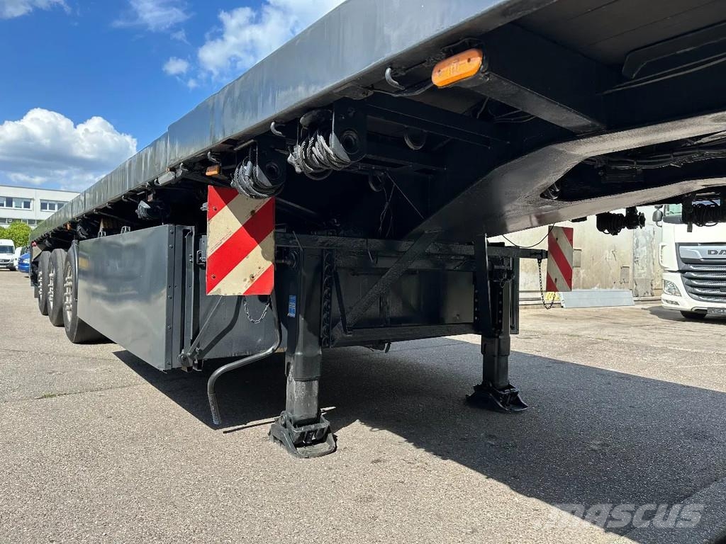 Schmidt SP/42 *3-Achs Plateau Auflieger *3 Lenkachsen Flatbed/Dropside semi-trailers