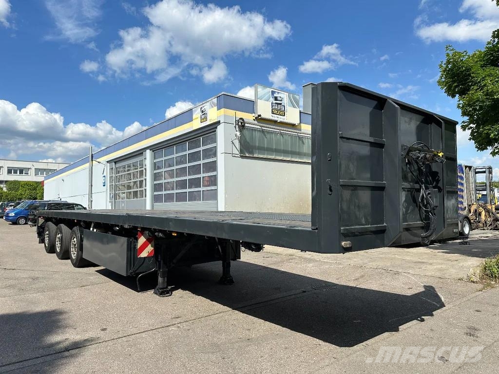 Schmidt SP/42 *3-Achs Plateau Auflieger *3 Lenkachsen Flatbed/Dropside semi-trailers
