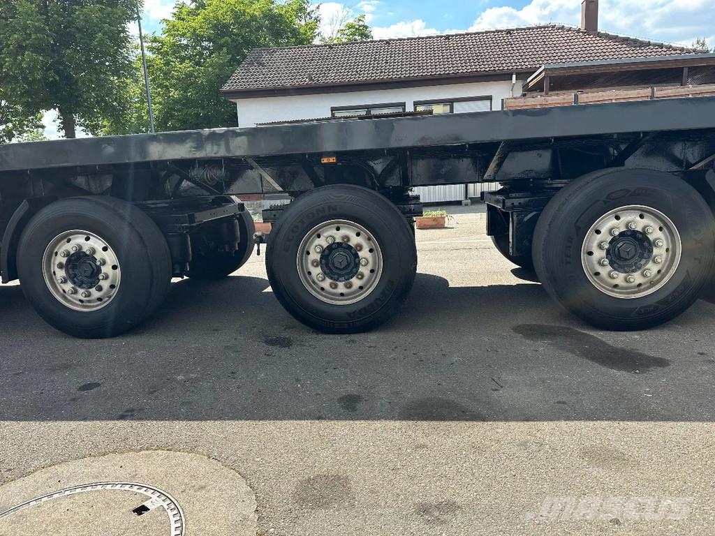 Schmidt SP/42 *3-Achs Plateau Auflieger *3 Lenkachsen Flatbed/Dropside semi-trailers