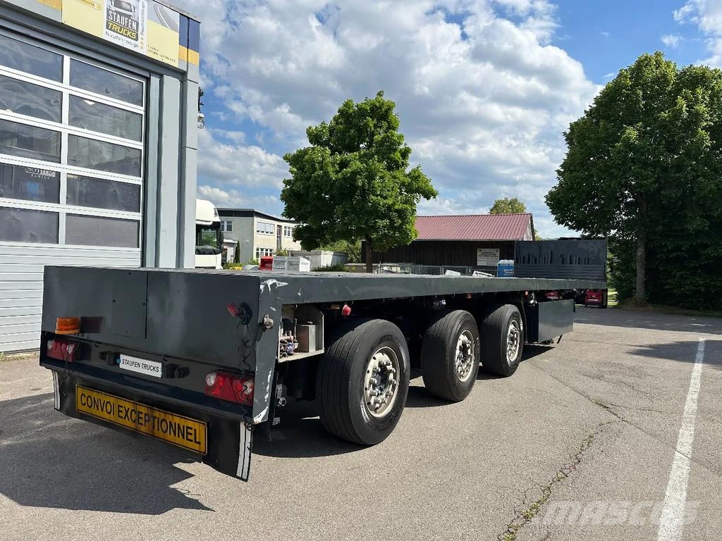 Schmidt SP/42 *3-Achs Plateau Auflieger *3 Lenkachsen Flatbed/Dropside semi-trailers