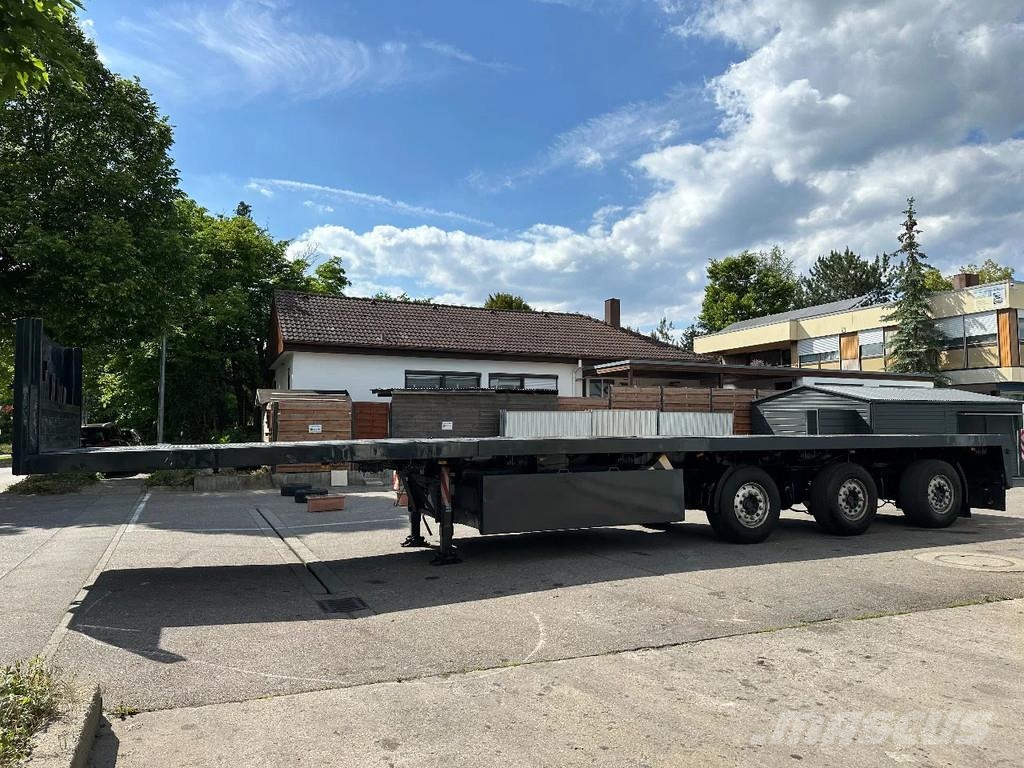 Schmidt SP/42 *3-Achs Plateau Auflieger *3 Lenkachsen Flatbed/Dropside semi-trailers