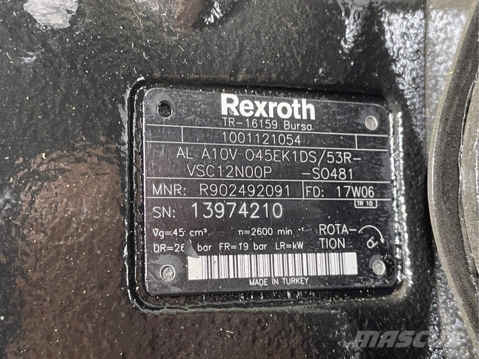 JLG 3006-Rexroth AL A10VO45EK1DS/53R-Load sensing pump Υδραυλικά