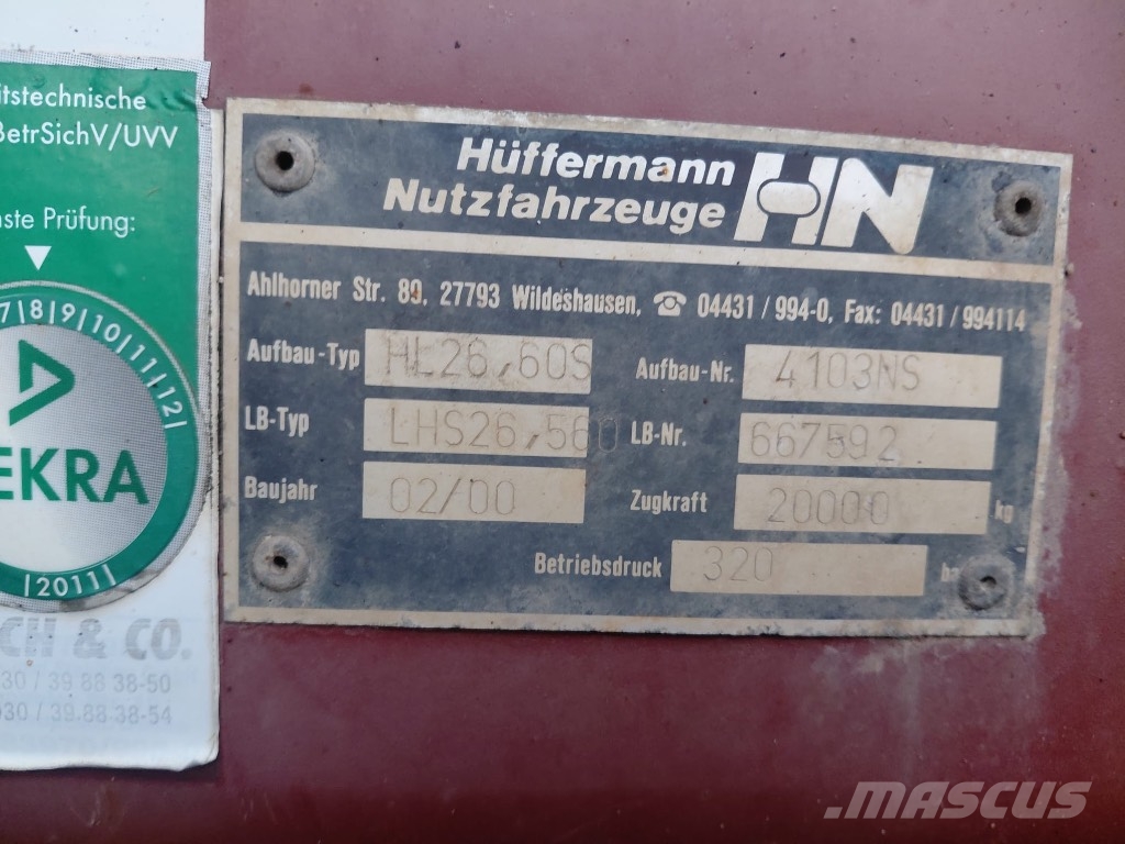 Iveco Eurotrakker 260 E30 شاحنات الرافعات الخطافية