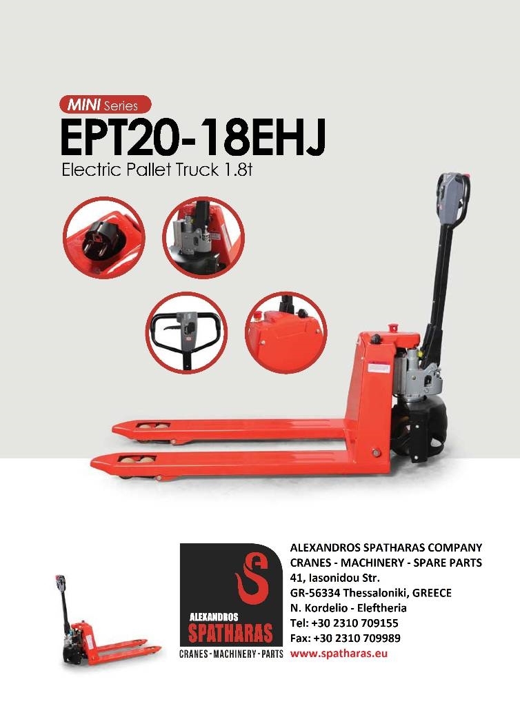 EP EPT20-18EHJ Hand pallet truck