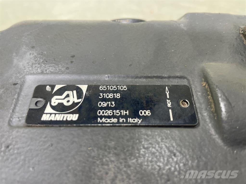 Manitou MT14/1840-310818-Load sensing pump Hydraulika