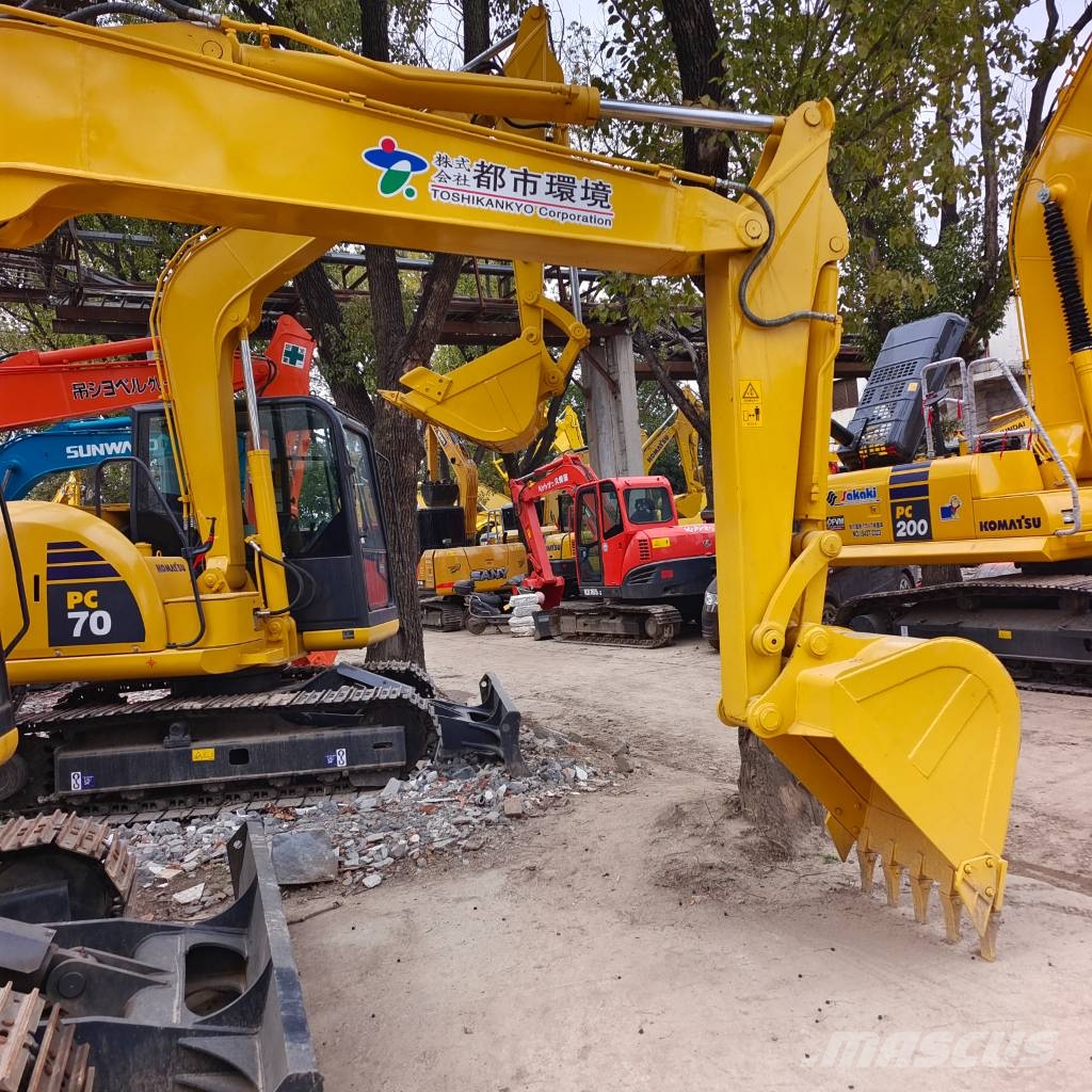 Komatsu PC70 28th Anniversary Promotion Price Excavadoras sobre orugas