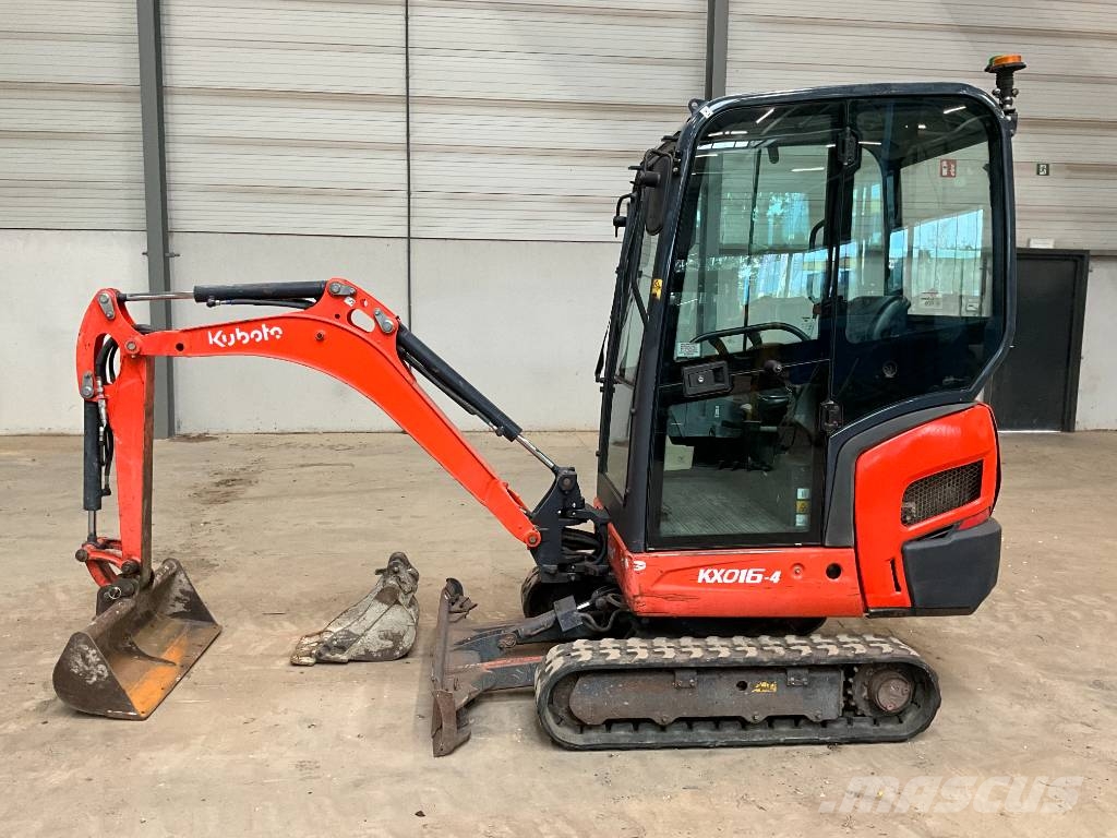 Kubota KX 016-4 Mini ekskavatori < 7 t