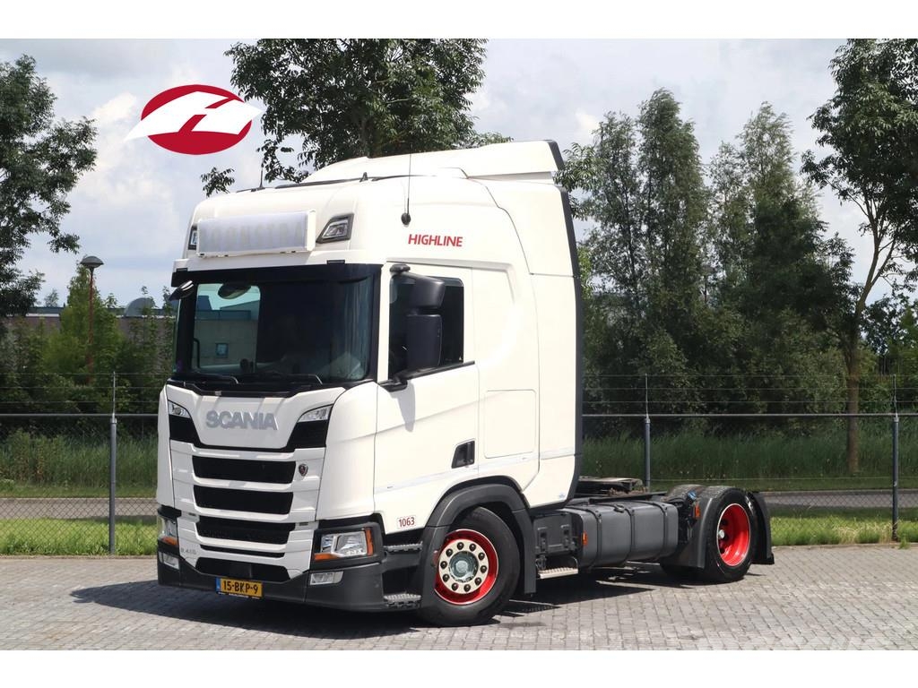 Scania R410 NGS 4X2 MEGA/LOWDECK RETARDER NIGHTAIRCO EURO Sadulveokid