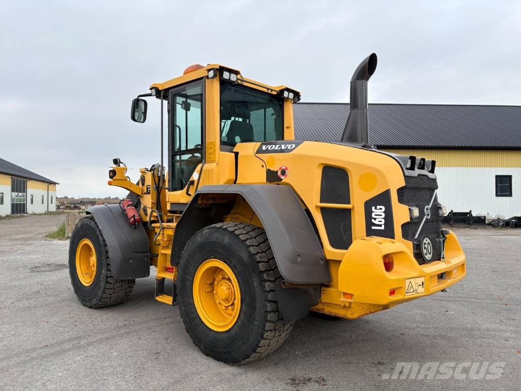 Volvo L60G lastmaskin, svensksåld, all utrustning Incarcator pe pneuri