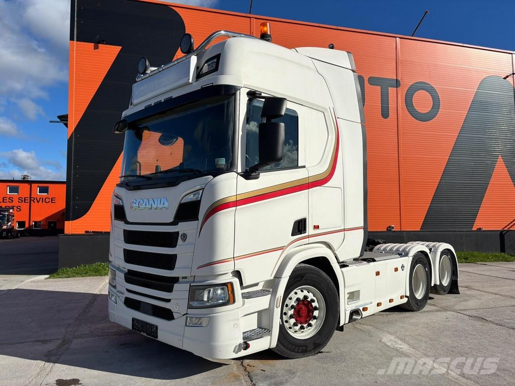 Scania R 580 6x2 RETARDER / DOUBLE BOGIE Sadulveokid