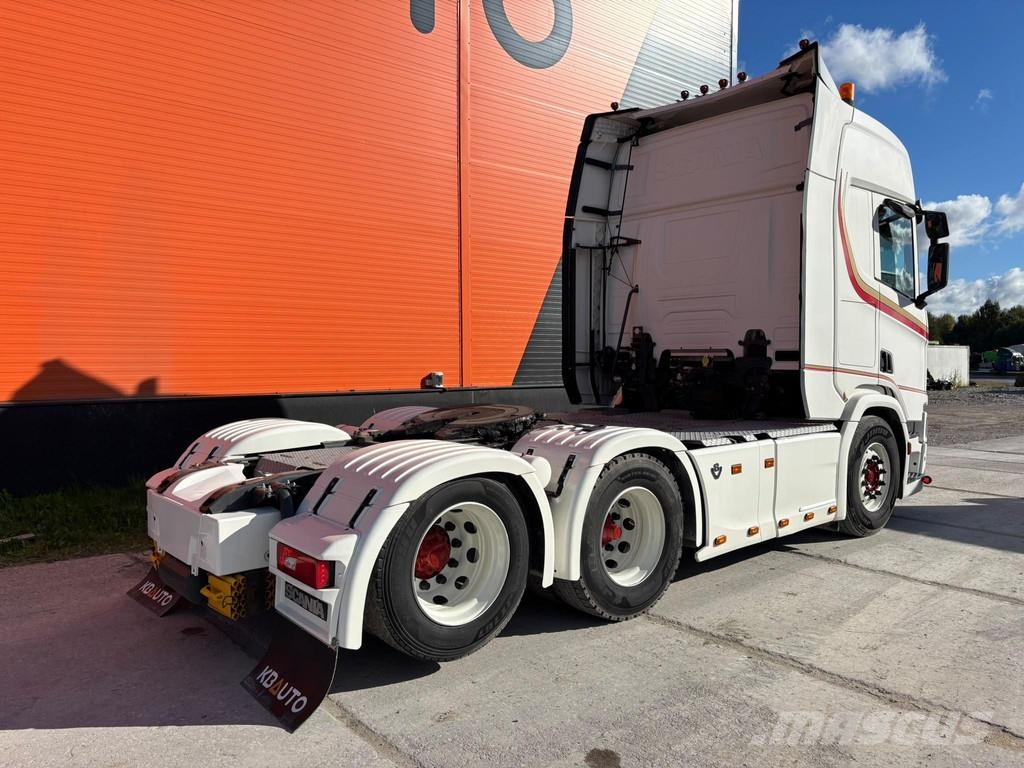Scania R 580 6x2 RETARDER / DOUBLE BOGIE Sadulveokid